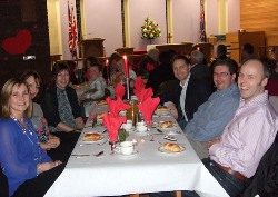 Couples enjoying their night out at Holy Trinity Woodburn.